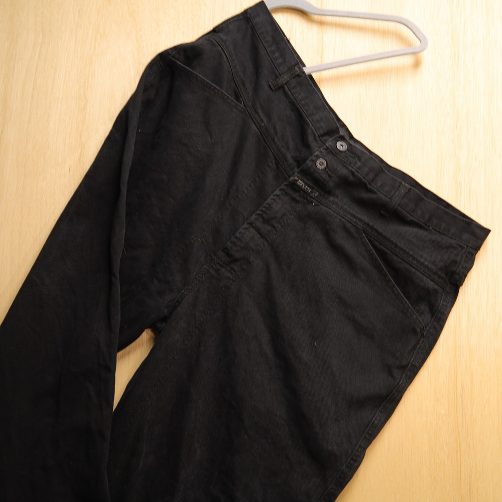Marithe Francois Girbaud Blue Brand X Authentic Fit Black Pants Mens 42L
